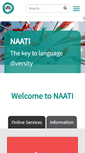 Mobile Screenshot of naati.com.au